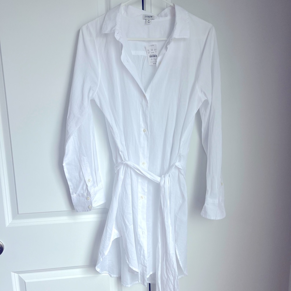 J Crew Coverup Shirt Dress